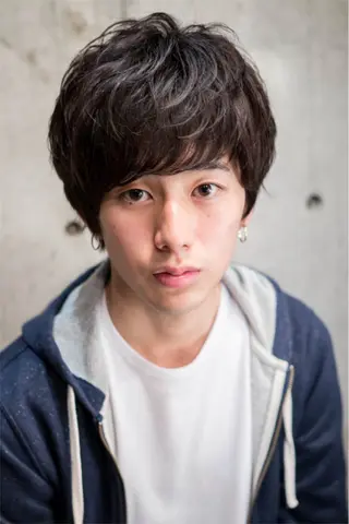 ショート メンズ MEN'S HAIR PERCUT天王寺店所属・天王寺 メンズ専門、北本未来のヘアスタイル