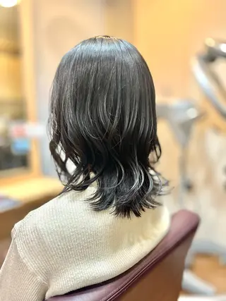 ミディアム オオソネ マリアのヘアスタイル