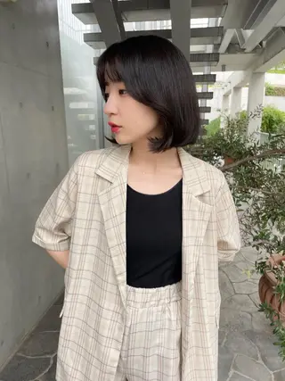 ショート カラー レイヤーカット🎀 kanaのヘアスタイル