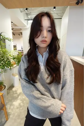 ロング カラー K-two 谷町店所属・K-two谷町❄️ hinaのヘアスタイル