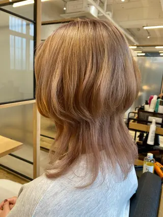 ミディアム サイトウ ナツキ/髪質改善のヘアスタイル