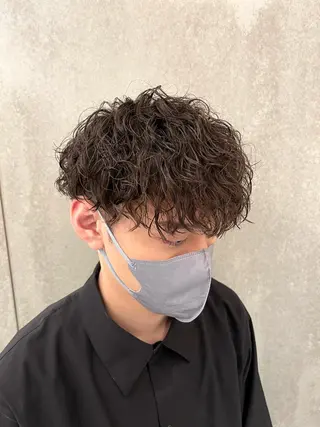 ショート パーマ メンズ WARREN・TRICOMI    NEW YORK所属・瀧野 翔吾【メンズ特化】のヘアスタイル