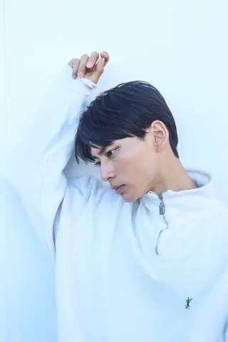 メンズ シャドウパーマ/ 波巻きパーマ/三鷹のヘアスタイル