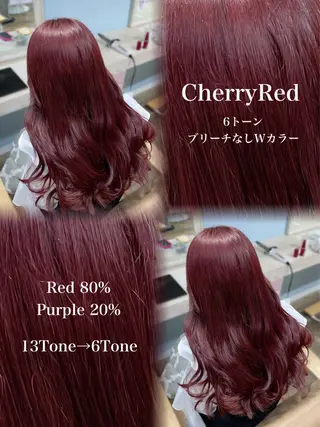 ロング ピンク・ラベンダー/ レイヤー/NANAのヘアスタイル