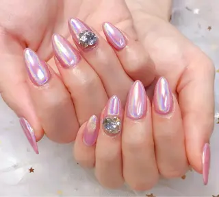 カラー ネイル Q Free nailsのネイルデザイン