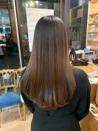 ロング 加藤 凌のヘアスタイル