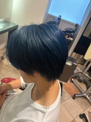 ミディアム カラー メンズ メンズ特化／韓国風 /江戸谷大晴のヘアスタイル