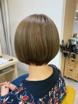 ショート 顔まわりカット/金山 /大園芽依のヘアスタイル