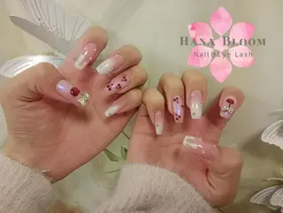ネイル Hana Bloom Nail 渋谷道玄坂のネイルデザイン