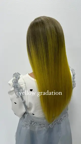 ロング カラー ✴︎ヒラガカナ✴︎ ECLAT HAIRのヘアスタイル