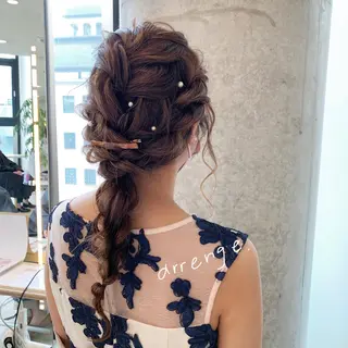 ヘアアレンジ サソウ ユリエ🥥のヘアスタイル