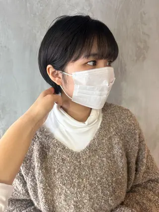 ショート カラー ヘアアレンジ stylist/蛯谷 珠里のヘアスタイル