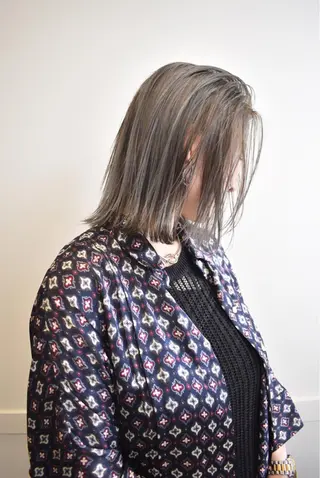 ショート カラー メンズ特化 パーマ/オザワのヘアスタイル