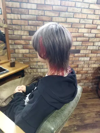 カラー メンズ 北林 弘展のヘアスタイル