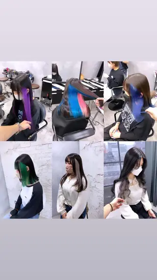 L STUDIO心斎橋店所属・派手髪支持率No1 Eisukeのヘアスタイル