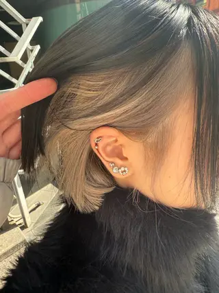 カラー 鳴海 快晴のヘアスタイル