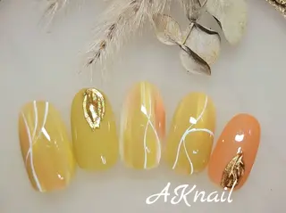 ネイル ネイル&巻き爪サロン 　AKnailのネイルデザイン