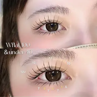 マツエク・マツパ SHEER 玉造・森ノ宮のマツエク・マツパデザイン