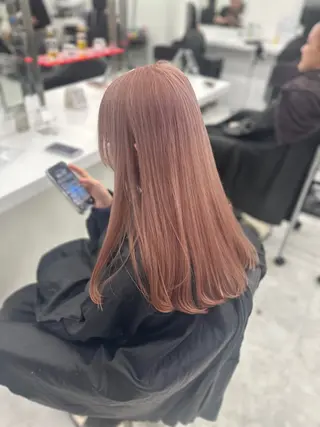 ロング カラー パーマ ヘアアレンジ メンズ キッズ ♥️韓国ヘア レイヤー♥️ゆりのヘアスタイル