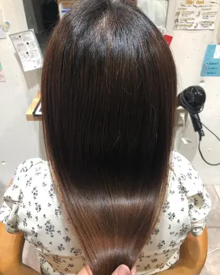 セミロング 田辺 黎花のヘアスタイル
