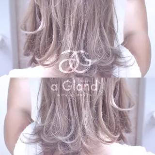 ミディアム カラー ヘアアレンジ 佐渡 慎吾のヘアスタイル