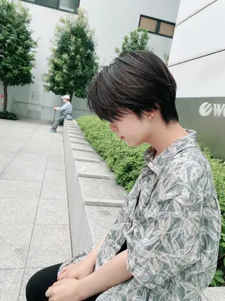 ショート カラー ヘアアレンジ 【代表】 たき〜のヘアスタイル