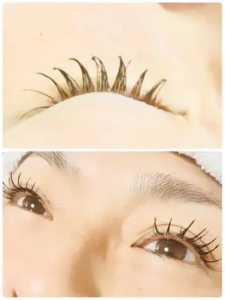 マツエク・マツパ アイ❤️ カールのマツエク・マツパデザイン