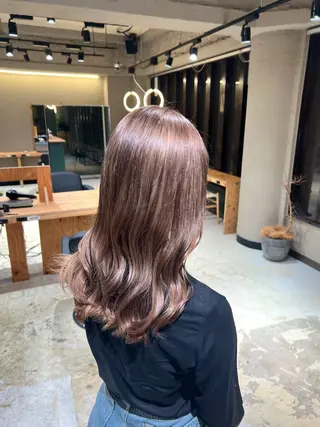 ミディアム カラー 💖梅田レイヤー💖 副店長Tsubasaのヘアスタイル
