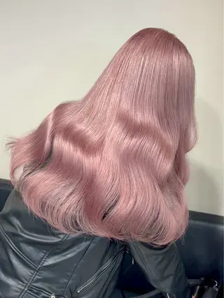 ロング カラー 🫧ミルクティー ブリーチRIKU🫧のヘアスタイル