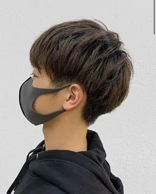 ショート メンズ Ailes hair /菊地穂果のヘアスタイル