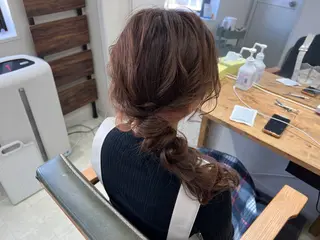 セミロング 山室 敬義のヘアスタイル