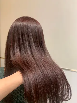 カラー 透明感カラー/レイヤ ーhinata.のヘアスタイル