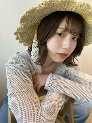 カラー 韓国ヘア/艶髪🎀 宮川みほのヘアスタイル