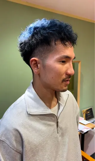 ショート 紙屋町ショート /ボブ　パーマ河内蓮のヘアスタイル