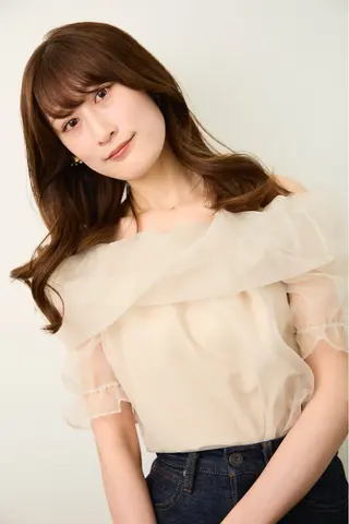 ロング パーマ GO TODAY シェアサロン 銀座Arc店所属・デジタルパーマ🫧 韓国風ヘア🫧サクラのヘアスタイル