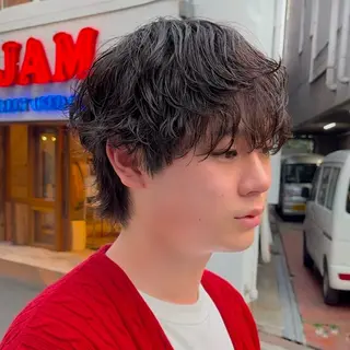 メンズ 33sasa大阪所属・小岩 隆樹のヘアスタイル