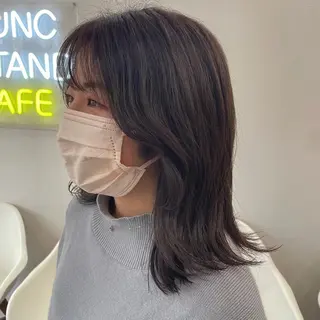 ミディアム SUNC🍀大熊 花奈絵🍀のヘアスタイル