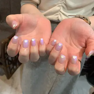 ネイル mofie🤍ユミ/ 恵比寿/パラジェルのネイルデザイン