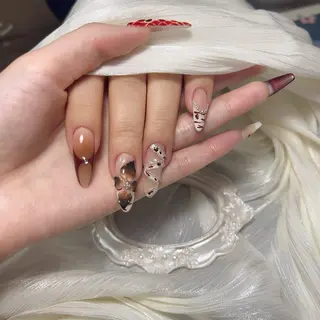 ネイル 🎀Pink ピンク🎀のネイルデザイン