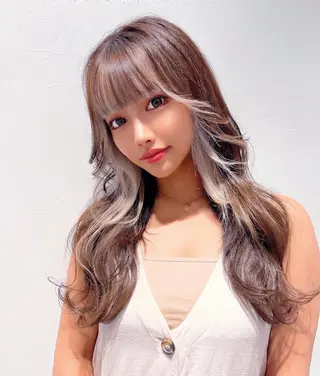 ロング カラー Lond luce心斎橋所属・🍀小川大輔🍀 ボブ/ブリーチ🥇のヘアスタイル