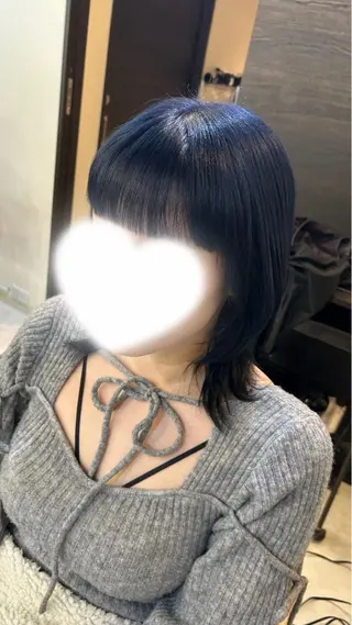 ミディアム 荻野 ひなのヘアスタイル