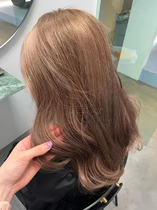 カラー ayaka♡ 柔らかカラーのヘアスタイル