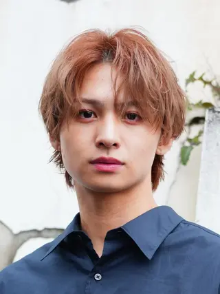 カラー メンズ 原宿 フェザーパーマ fifth イノウエのヘアスタイル