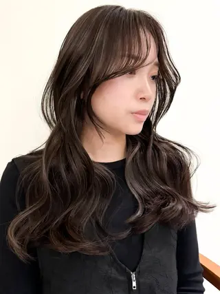 カラー 奈良 萌花のヘアスタイル