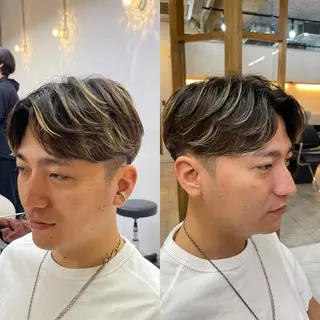 ショート カラー メンズ 韓国スタイル🌈木村 和祐🌈のヘアスタイル