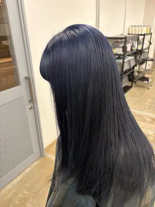 カラー 東 かれんのヘアスタイル