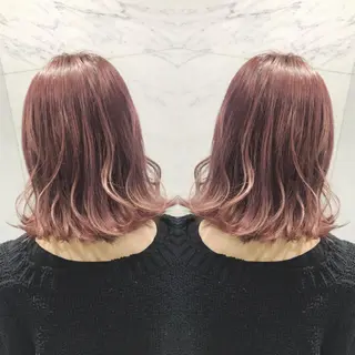 ミディアム カラー cecil hair所属・重政 和樹のヘアスタイル
