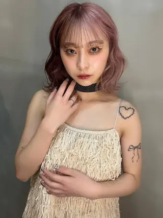 ブリーチ/ハイトーン /心斎橋/カノンのヘアスタイル