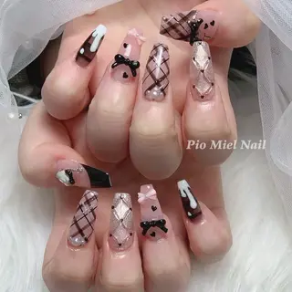 ネイル HANA 長さだしのネイルデザイン