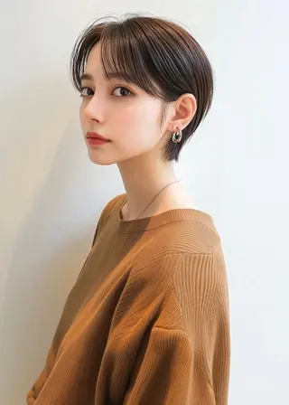 ショート nex the salon coall所属・🫧似合わせショート イシダ🫧のヘアスタイル